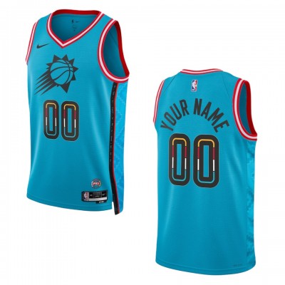 Phoenix Suns Custom Unisex Nike Turquoise 2022 23 Swingman Jersey City Edition